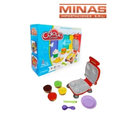 SET DE 4 MASAS DOUGH ( REUTILIZABLE) + KIT DE BARBACOA.