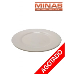 PLATO DE LOZA X 8