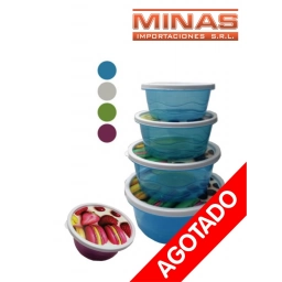 SET DE TAPER 4 PCS 20 CM