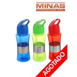 BOTELLA DE PLASTICO X 21 CM.