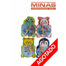 JUEGO DE PESCA ,DE MADERA, SURTIDOS.