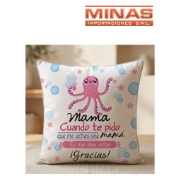 ALMOHADON PARA MAMA 45 CM X 45 CM.