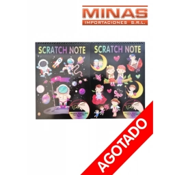 BLOCK 10 HOJAS NEGRAS MAGICAS 20 CM X 28 CM