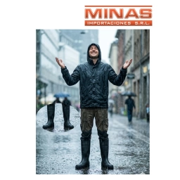 BOTA DE GOMA PARA LLUVIA TALLE 42