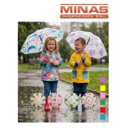 PARAGUAS X 50 CM,DISE�OS INFANTILES.