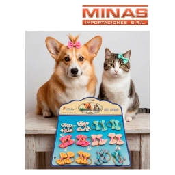 COLITAS CON MO�A PARA MASCOTAS X  12 PARES, $ 15 CU.
