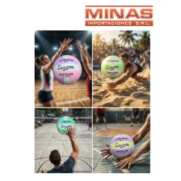 PELOTA DE VOLEY SOFT TOUCH, P. PLAYA.SURTIDAS.