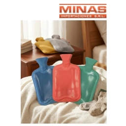 BOLSA DE AGUA CALIENTE DE 35 CM X 19 CM, GRUESA, 3 COLORES.