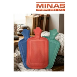 BOLSA DE AGUA CALIENTE DE 35 CM X 19 CM, ECONOMICA, 3 COLORES.