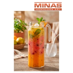 JARRA DE VIDRIO X 1,2 LITROS.