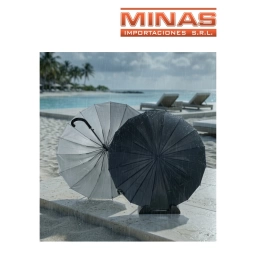 PARAGUA NEGRO DE 55 CM X 16 VARILLAS.