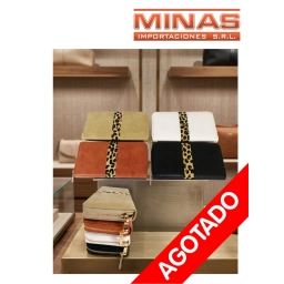 BILLETRA DETALLE ANIMAL PRINT, 4 COLORES.