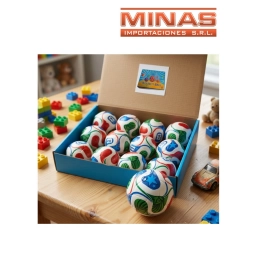 PELOTA 6 CM 12 PCS $60 C/U