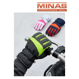 GUANTE INFANTIL IMPERMEABLE, COMBINADO, 3 COLORES.