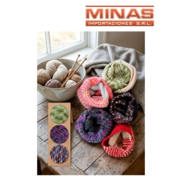 BUFANDA DAMA 6 COLORES COMBINADOS
