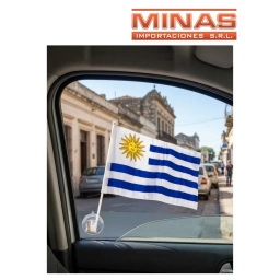 BANDERA DE URUGUAY PARA AUTO