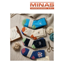 MEDIAS PARA NI�O CON DISE�OS X 12 PARES,$30 CU.