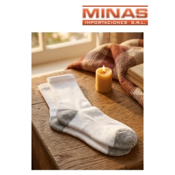 SOQUETES ALTO PARA HOMBRE X 12 PARES. $ 30 C/U.