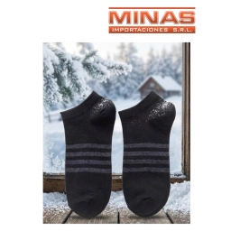 SOQUETES TRES COLORES NEGRO AZUL OSCURO Y GRIS $30 CU