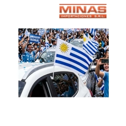 BANDERA DE URUGUAY PARA AUTO