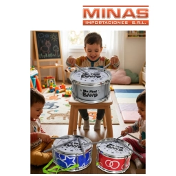 TAMBOR PARA NI�OS 16 CM DE DI�METRO