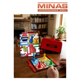 MINI LUDO DE 18 CM X 20 CM,EN VALIJITA.