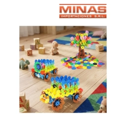 JUEGO DIDACTICO RUEDITAS,DE ENHEBRAR X 500 GR.