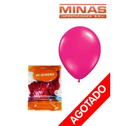 GLOBOS   X 50 UND,FUCSIA.