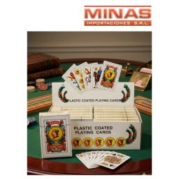 CARTAS ESPA�OLAS X 12 MAZOS DE 50 UND, $ 25 CU.