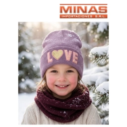 GORRO DE NI�A 2 COLORES