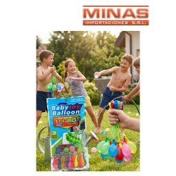 BOMBITAS DE AGUA, 111 PCS.