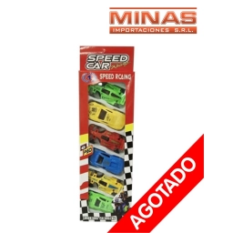 SET DE AUTOS 6 PCS