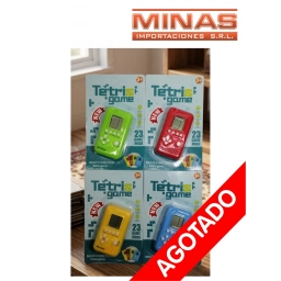 MINI TETRIS 4 COLORES 17 X 11 CM