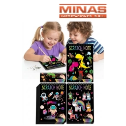 BLOCK 10 HOJAS NEGRAS MAGICAS 14 CM X 20 CM.