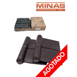 BISAGRA POMELA 70 mm X 2.5 mm X 10 UND,NEGRA, $ 35 CU.