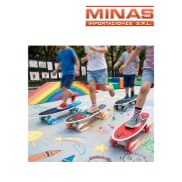 PATINETA VARIOS DISE�OS 55 X 16 CM