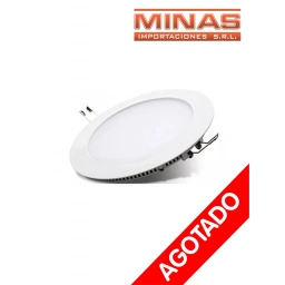 PLAFON REDONDO FINO DE 285 MM X 24 W, LUZ FRIA.