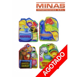 LIBRO DE CUENTO 4 DISE�OS 7X13CM. 4PAG.