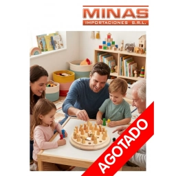 JUEGO DE MEMORIA,DE MADERA.