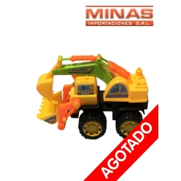 MAQUINA RETROEXCAVADORA, 29 CM X 19 CM.