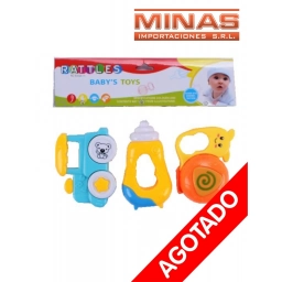 SONAJERO TRES PCS