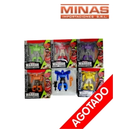 VEHICULO ROBOT X 17 CM,VARIOS MODELOS