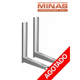 MENSULAS PARA AIRE ACONDICIONADO 45 CM X 37 CM, HASTA 120 KG.
