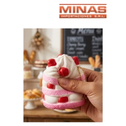 SQUISHY TORTA 11 X 7 CM