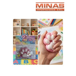 SQUISHY PATITA DE GATO 20 PCS $60