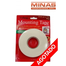 CINTA DE GOMA DOBLE FAZ 1.8 CM X 3.2 M.