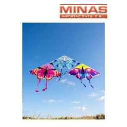 COMETA MARIPOSA  X 85 CM,4 COLORES.