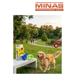 CORREA RETRACTIL DE 3M PMASCOTA