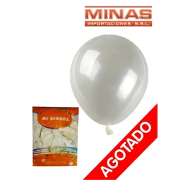GLOBOS   X 50 UND,BLANCO.