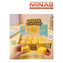 SQUISHY QUESO GRANDE 7 X 7 CM $260 CUDOCENA